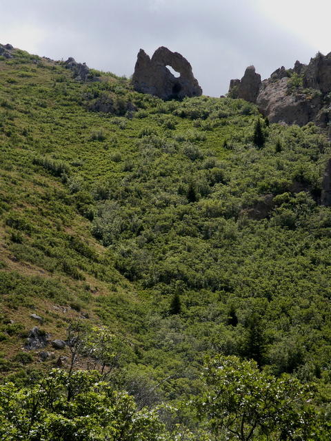 Arch on the ridge